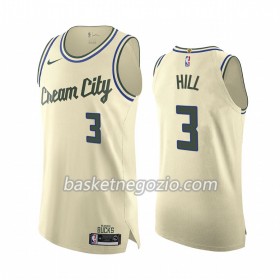 Canotte Uomo Milwaukee Bucks George Hill 3 2019-20 Nike City Edition Swingman